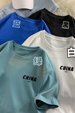 DX17248-P20纯短袖t恤男大码半袖打底衫宽松体恤衫平铺，男装T恤，电商A040