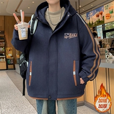 秋冬青少年男士潮流加绒加棉外套，男装棉衣，星座1206（原A206）