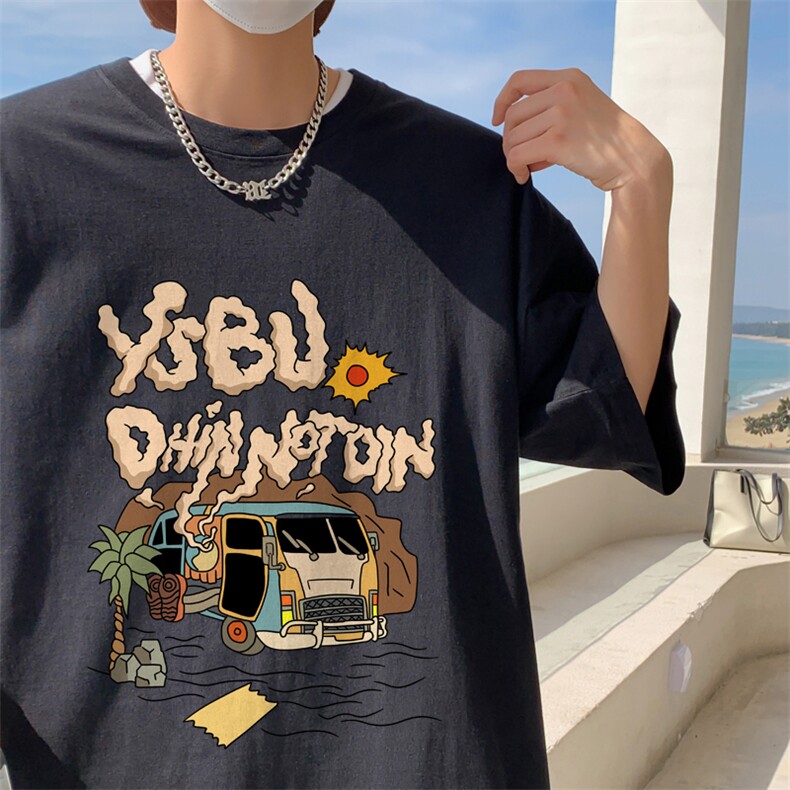 ！数据超好！夏季男士印花短袖T恤半袖QT707-T223-P25,男装T恤,星座617B