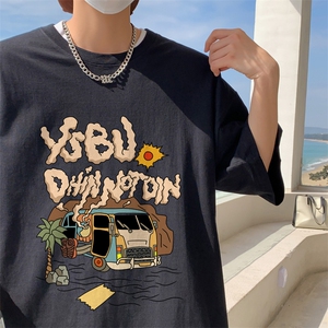 ！ 数据超好！ 夏季男士印花短袖T恤半袖QT707-T223-P25图片