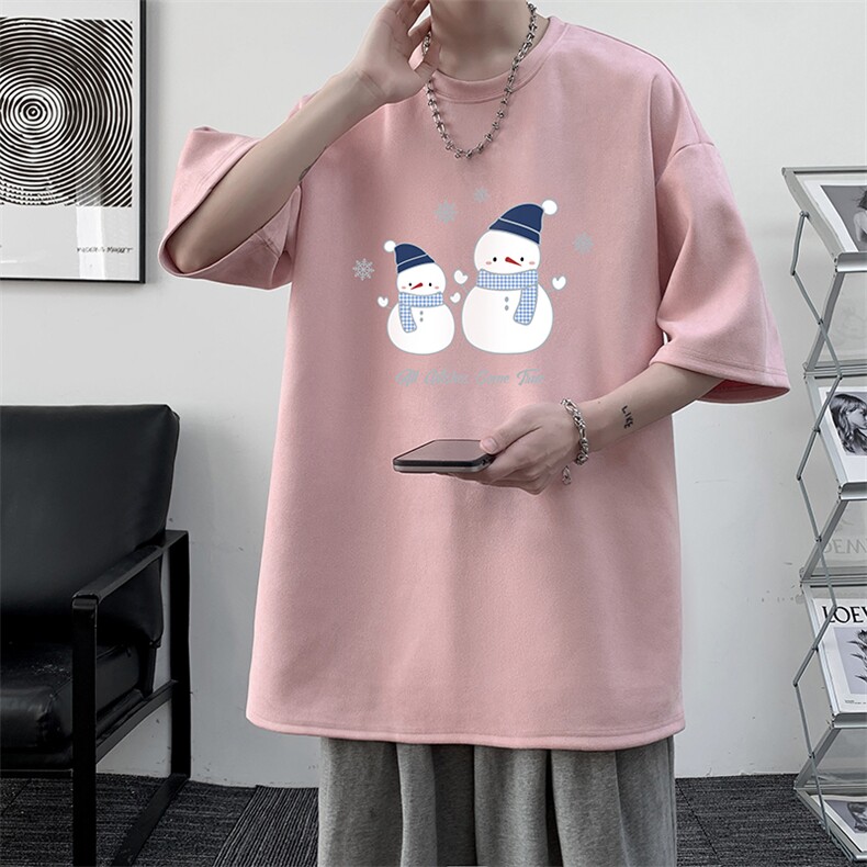 麂皮绒短袖t恤男大码半袖男JD82439-P25,男装T恤,电商A040