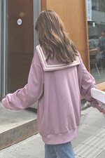 出货中20秋款新款海军领拉链卫衣外套262A-A081-P95-K148，女装卫衣/绒衫，Yologo