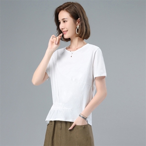 2025年新款夏装百搭T恤女打底衫上衣图片