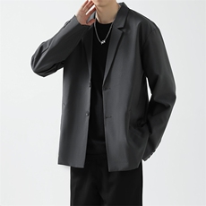 高级感小西装春秋季男士痞帅外套西服217-2-XF2301-P75，男装西服套装，星座217-2