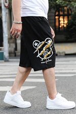 大码短裤男新款加肥加大夏季休闲短裤胖子大号个性五分裤589款，男装休闲裤，星座802