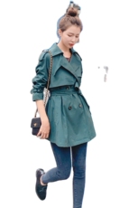 现货271-9731-P125新款风衣外套控178，女装风衣，浙宝271