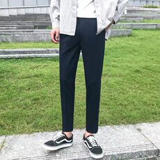 长裤藏青色