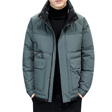 新款立领羽绒服男保暖夹克外套613B-29018-P170，男装夹克，星座613B