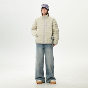 有90绒报告 可二开轻便M-5XL大码白鸭羽绒服男78188P238控328图片