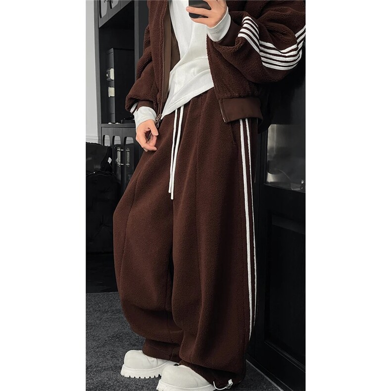 C316CSY9990P88K9991P68TZ9992P156秋冬新款羊羔毛休闲套装,男装休闲套装,电商C316