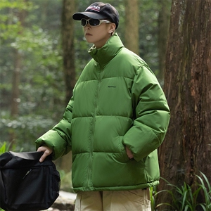 立领冬季男士棉衣刺绣加厚情侣款棉服潮棉袄青年A266-WMY2230-P65图片