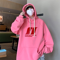 已注册港风重磅华棉得物抖音直播高品质宽松休闲连帽卫衣W5213P40，男装卫衣，电商C408(原B339-1)