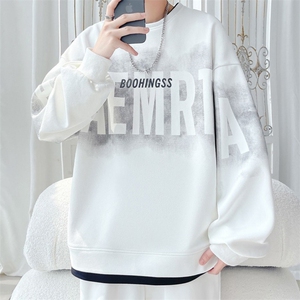 1506-1/GW180/P42初中学生男孩圆领卫衣青少年帅气大童长袖T恤1,男装T恤,星座1506A