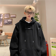 XZ809A/WY8010/P75/控88/加绒P85/控98美式设计感连帽卫衣外套，男装卫衣，星座809A(原222-1)
