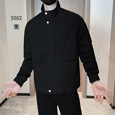工装外套男新款潮流短款夹克衣服男士春秋款上衣，男装夹克，星座1013