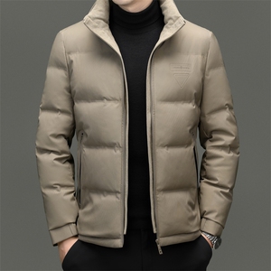 男装羽绒服YR6470新品主推鹅绒立领轻商鹅绒绒感强实体高品质