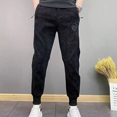 1506-1/KK051/P39新款潮牌休闲宽松哈伦水洗九分加绒长裤子男款，男装卫衣，星座1506-1