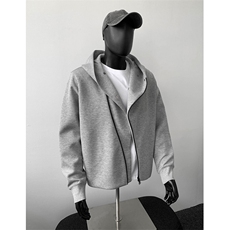 W988-P78秋季新款重磅420g美式连帽拉链开衫卫衣设计感假模，男装卫衣，星座517A-8（原B282）