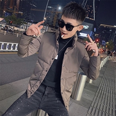 312A-A8810-P125冬季社会小伙立领棉衣外套韩版潮流棉服D，男装棉衣，星座312A-5