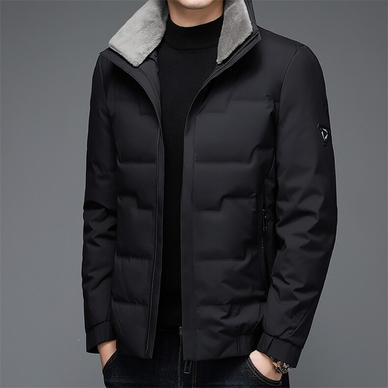 CXYF59560钱塘2020-2冬季新款时尚休闲中年男士厚款羽绒服P220,男装羽绒服,钱塘207-2