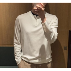 假两件纯色拼接T恤，网图-A061-AT01681-特P50，男装T恤，电商A061
