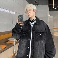 24款男士水洗工装牛仔夹克外套上衣N1077/P98，男装夹克，星座202