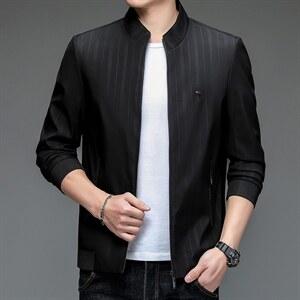 BSTN9917男士新款春季夹克休闲商务中青年半球服立领上衣外套P85图片