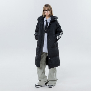 904-2-YR001-P188控258冬季北方抗寒中长款过膝羽绒服女加厚图片