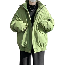 棉服男冬季新款港风宽松连帽棉衣MF9006-P90，男装棉衣，星座214-3