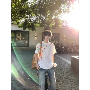 纯棉230克印花短袖ZX0196-P27