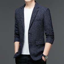 男式2022初春新款西装男西服外套修身商务休闲男单西中年潮流男装，男装西服，电商B212（原钱塘6029）
