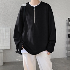 【25春现货主推】WY5508-P35特控58大码麦穗条针织慵懒T恤卫衣，男装卫衣，电商D232