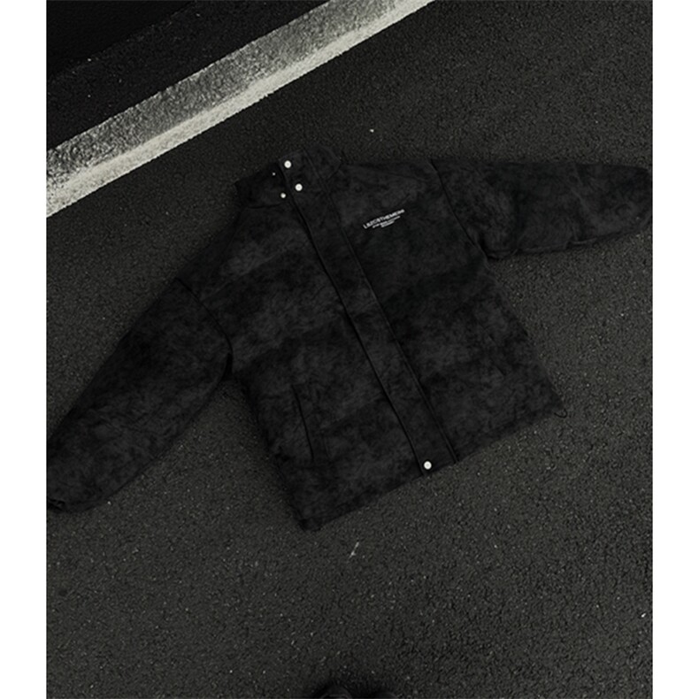档口图高级感皮棉服宽松立领棉袄棉衣M520-P100,男装棉衣,星座1213