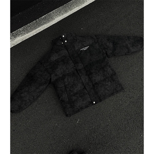 档口图  高级感皮棉服宽松立领棉袄棉衣M520-P100图片