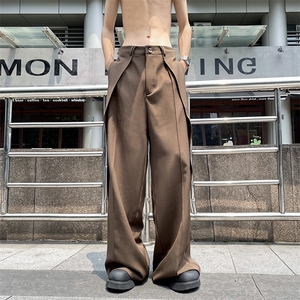 2024夏季新款垂感西装裤男韩版潮牌直筒休闲长裤 现货 K7962-P42图片
