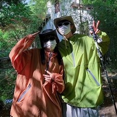 2023港风文艺刺绣连帽防晒衣男夏季薄款夹克，男装夹克，星座716-3