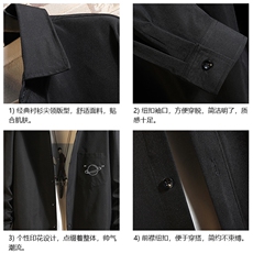 CS15238-P38长袖衬衫男士大码宽松衬衣男寸衫砖墙，男装衬衫，电商A040A