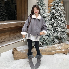 新款！冬装环保皮草两面穿派克服皮毛一体2C133-8990-P225-K328，女装派克服，2C133
