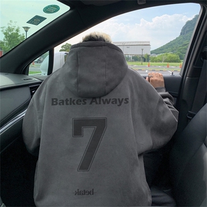B359-WY9087-特P48限价78美式潮牌慵懒风男女卫衣外套高品质卫衣图片