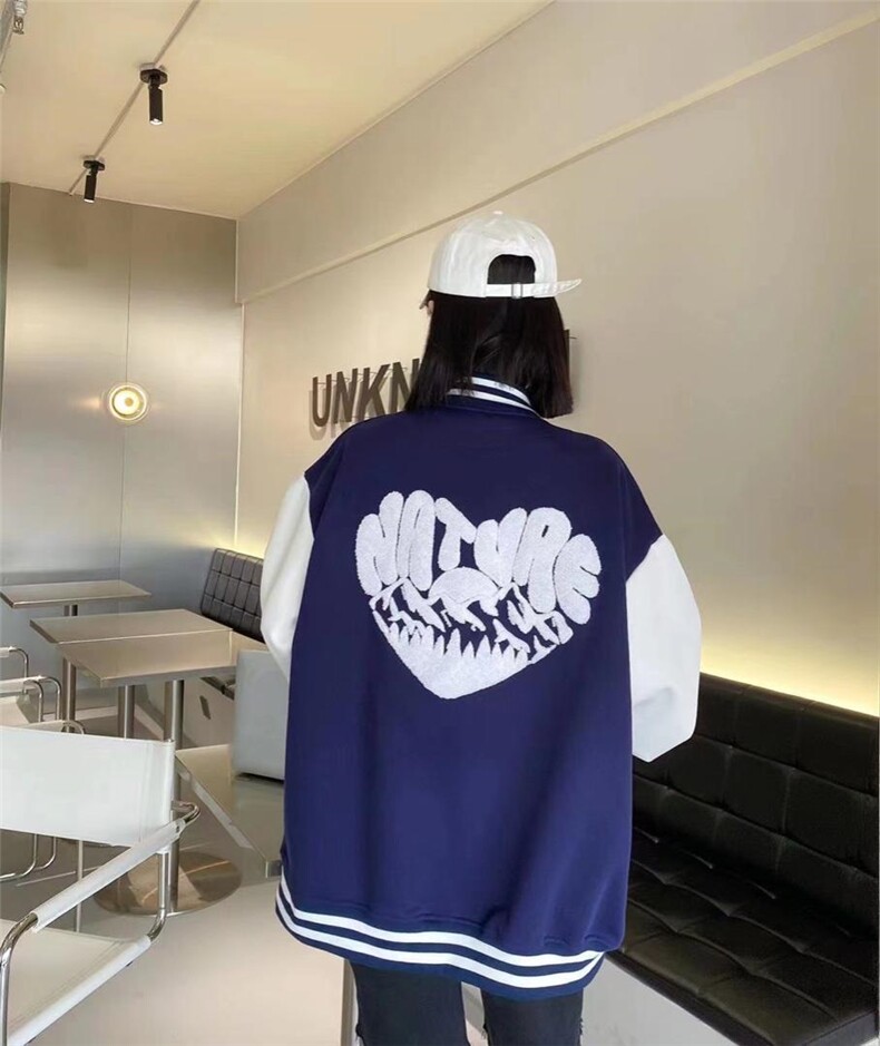 潮牌棒球服外套，其它，LL+