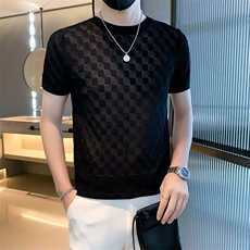 圆领文艺短袖时尚潮牌新款慵懒青春流行夏季男纯色标准T恤S311，男装T恤，星座1116A-2（原606A-1）