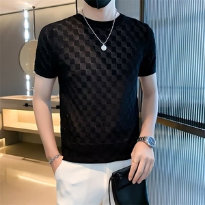 圆领文艺短袖时尚潮牌新款慵懒青春流行夏季男纯色标准T恤 S311图片