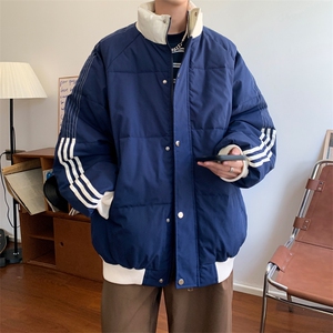 ！2025冬季新款男士撞色潮牌棉衣百搭情侣棉服外套MY200特P70,男装棉衣,电商B220