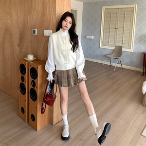 罗芬 故事面料官网女装正品2025春季新款简约气质优雅时尚舒适衬图片