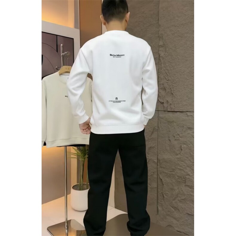 1506A/GW6530/P37重磅圆领卫衣男款秋季T恤潮牌休闲长袖上衣,男装T恤,星座1506A