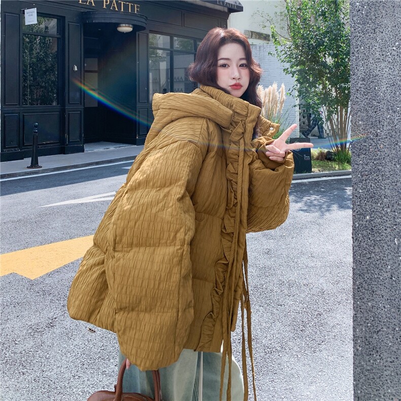 【大货】数据好甜美手工花重工90绒羽绒服2C327-9927p355控528,女装羽绒服,2C327