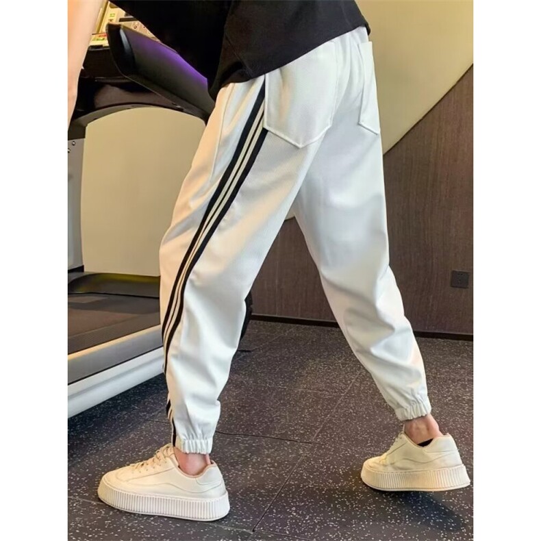 复古水洗做旧弯刀工装裤男女通勤cleanfit显瘦宽松阔腿微喇长裤潮,男装工装外套,星座506A