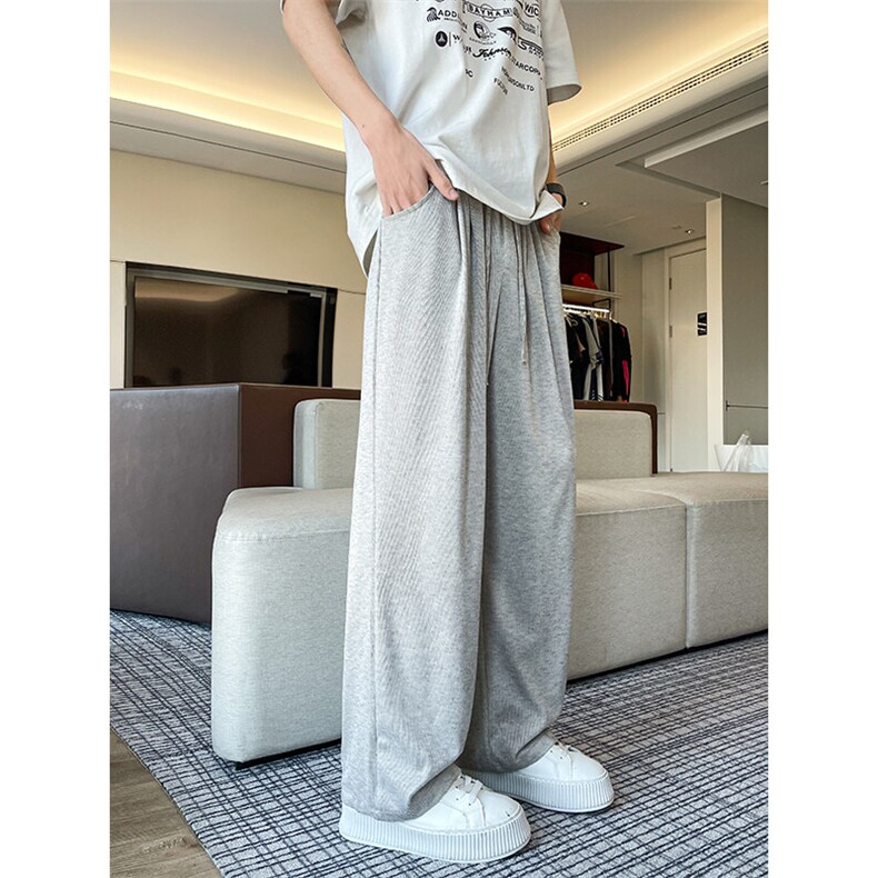 8XL-M特大码工装裤男纯色宽松裤卫裤休闲基础款K995P55,男装休闲裤,电商D206-1