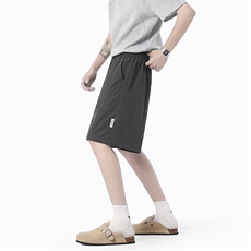 夏季新款缉明线拼接速干短裤无影墙XZ604-DK218-特P25控48，男装牛仔裤，星座604
