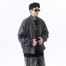 港风日系座山蟒夹克立领短款设计感外套XZ213-JK8000-P75控128，男装夹克，星座213